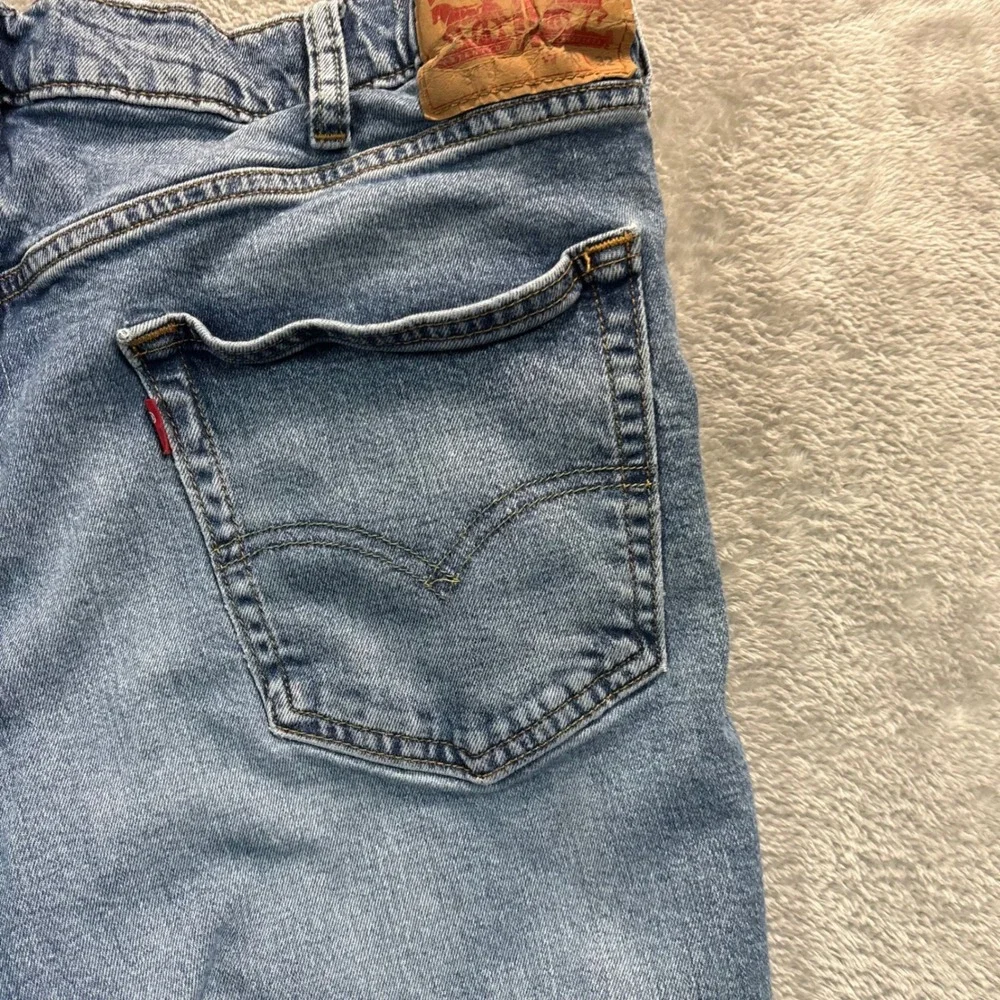 Levi Strauss & Co Jeans 541 Mens 40x32 Light Blue Straight Leg Denim Pants